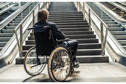 Procedure for registering and commissioning a wheelchair elevator